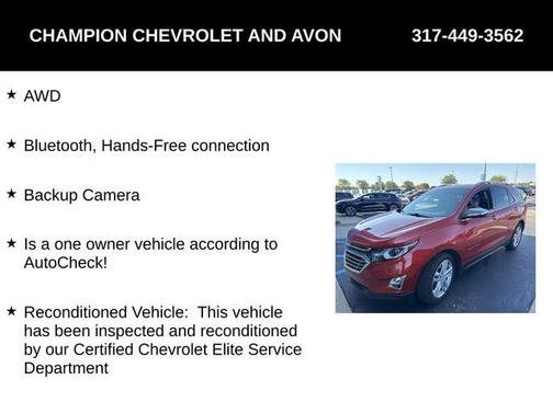 2020 Chevrolet Equinox Premier w/2LZ