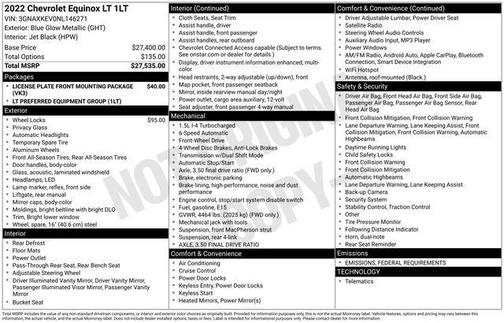 2022 Chevrolet Equinox 1LT