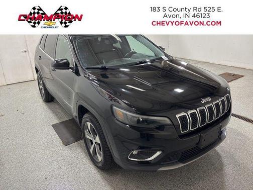 Diamond Black Crystal Pearlcoat 2019 Jeep Cherokee Limited