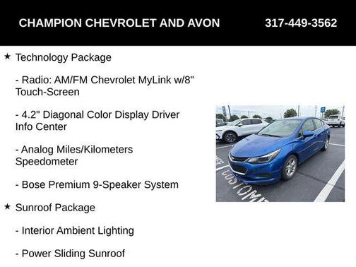 2017 Chevrolet Cruze LT