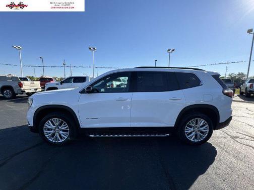Summit White 2024 GMC Acadia AWD Elevation