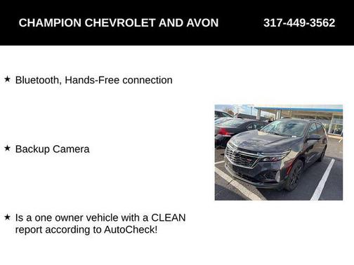 2023 Chevrolet Equinox FWD RS