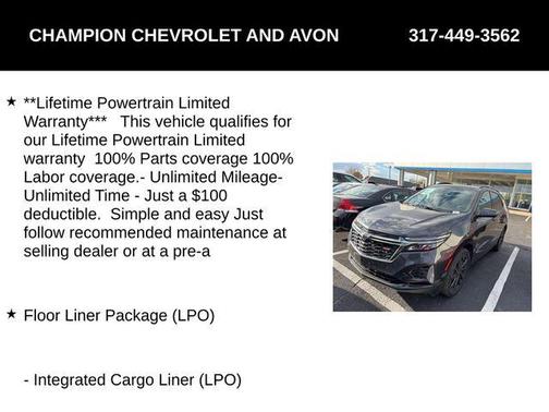 2023 Chevrolet Equinox FWD RS