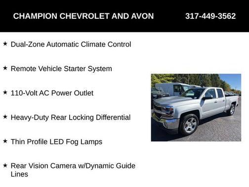 2016 Chevrolet Silverado 1500 1LT