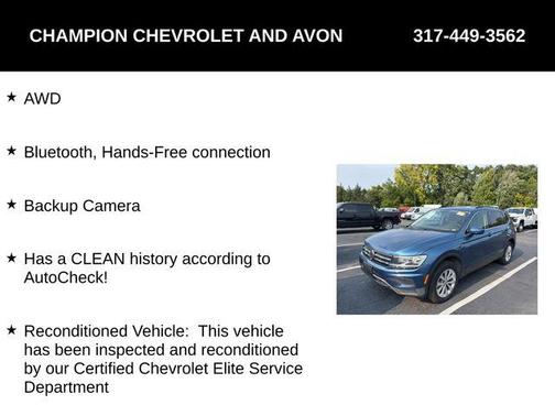 2019 Volkswagen Tiguan 2.0T SE 4MOTION