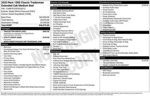 2023 RAM 1500 Tradesman