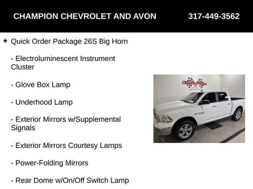 2017 RAM 1500 Big Horn