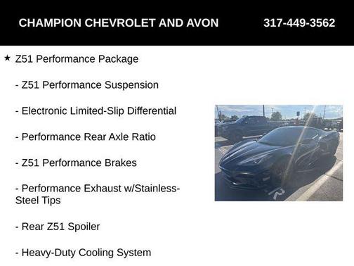 2024 Chevrolet Corvette Stingray w/1LT