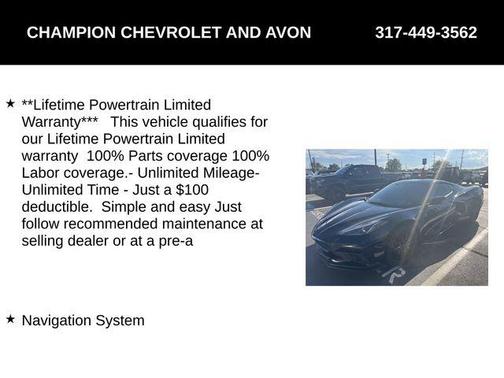 2024 Chevrolet Corvette Stingray w/1LT