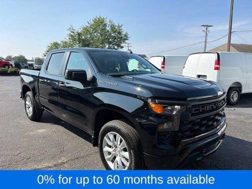 Black 2026 Chevrolet Silverado 1500 Custom