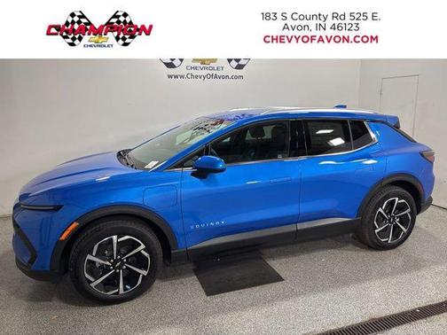 Riptide Blue Metallic 2026 Chevrolet Equinox EV LT