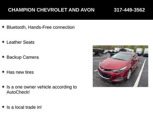 2018 Chevrolet Cruze Premier