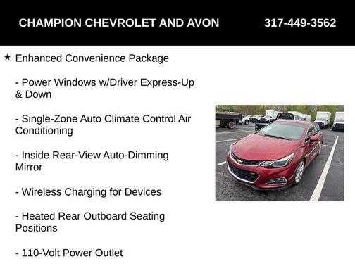 2018 Chevrolet Cruze Premier