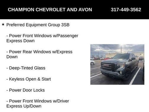 2019 GMC Sierra 1500 Elevation