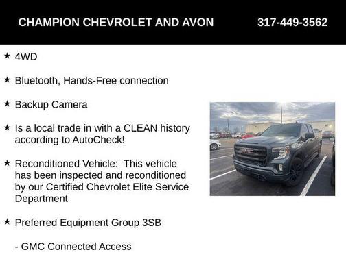 2019 GMC Sierra 1500 Elevation