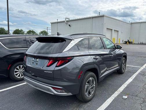 Titan Gray 2025 Hyundai TUCSON Hybrid Blue