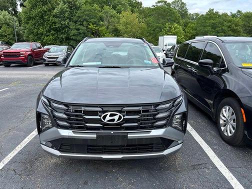 Titan Gray 2025 Hyundai TUCSON Hybrid Blue