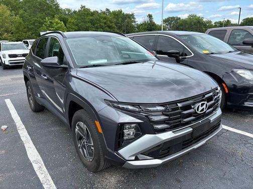 Titan Gray 2025 Hyundai TUCSON Hybrid Blue
