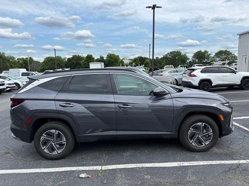 Titan Gray 2025 Hyundai TUCSON Hybrid Blue