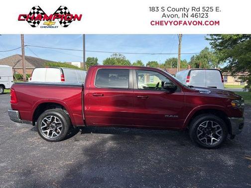Delmonico Red Pearlcoat 2025 RAM 1500 Laramie