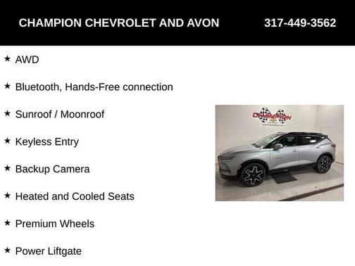 2026 Chevrolet Blazer RS