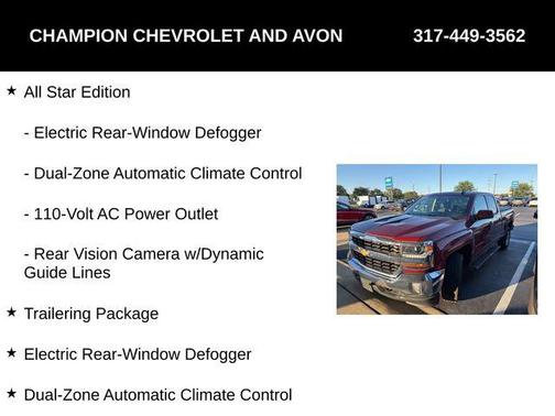 2016 Chevrolet Silverado 1500 1LT