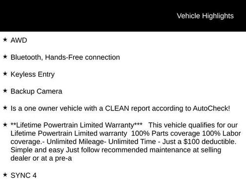 Black Metallic 2023 Ford Escape Active