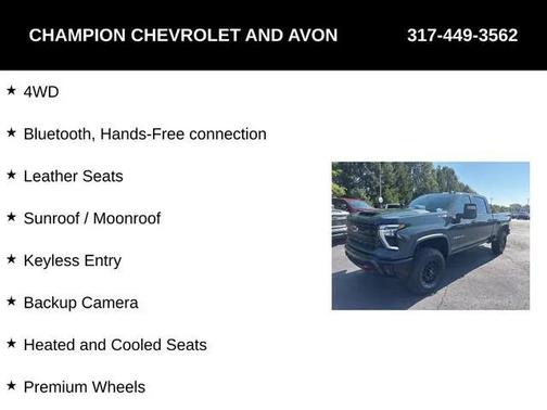 2025 Chevrolet Silverado 2500 4WD Crew Cab Standard Bed ZR2