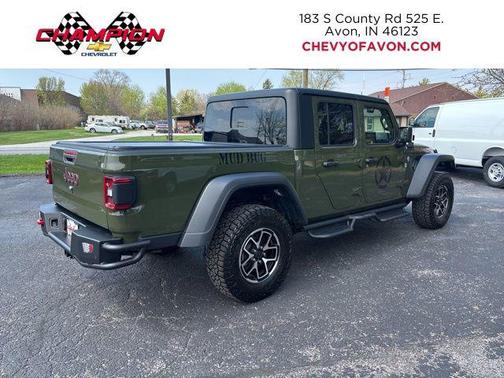 Sarge Green Clearcoat 2024 Jeep Gladiator Rubicon
