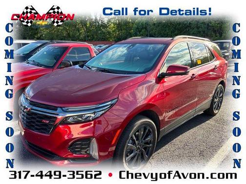Radiant Red Tintcoat 2023 Chevrolet Equinox AWD RS