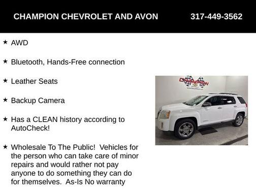 2012 GMC Terrain SLT-1