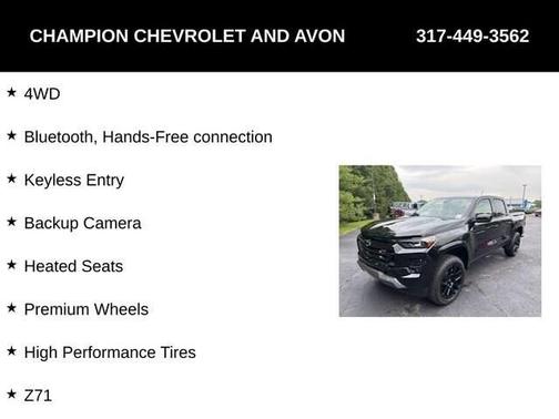 2025 Chevrolet Colorado Z71