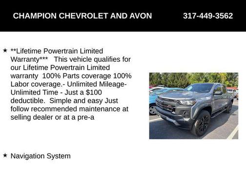 2023 Chevrolet Colorado Trail Boss