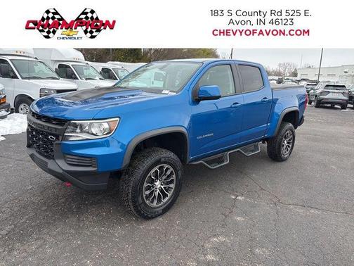 Bright Blue Metallic 2022 Chevrolet Colorado ZR2
