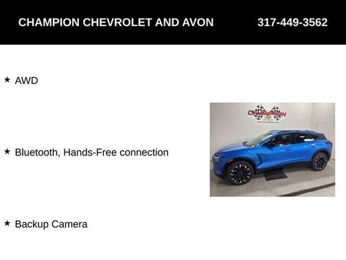 2025 Chevrolet Blazer EV eAWD RS