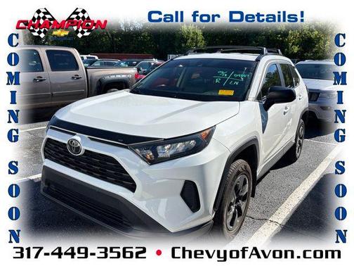 Super White 2020 Toyota RAV4 LE