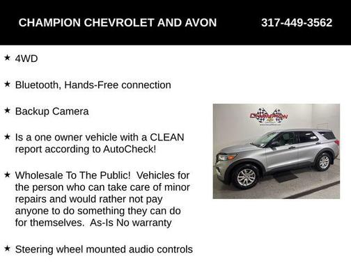 2020 Ford Explorer Base