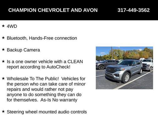 2020 Ford Explorer Base