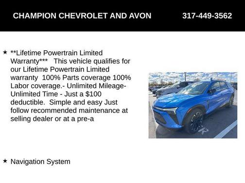 2024 Chevrolet Blazer EV RWD RS