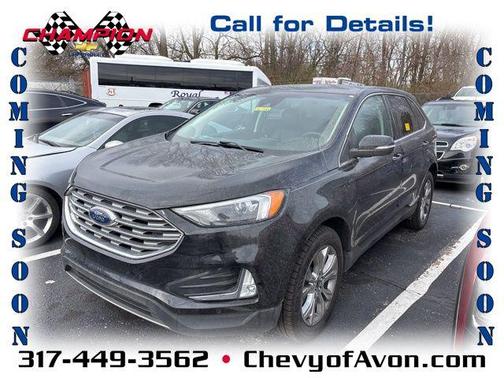 Black Metallic 2024 Ford Edge Titanium