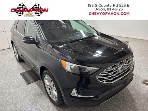 Black Metallic 2024 Ford Edge Titanium