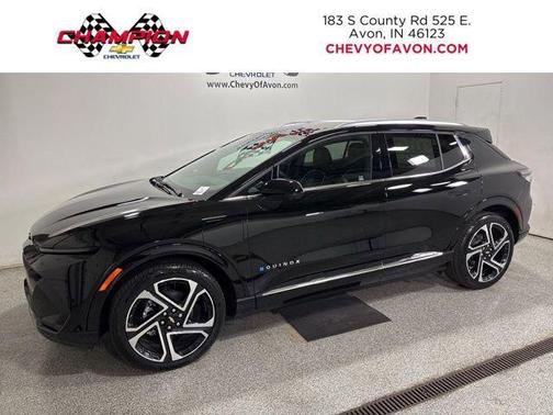 Black 2025 Chevrolet Equinox EV LT