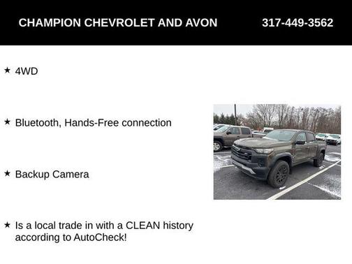 2023 Chevrolet Colorado Trail Boss