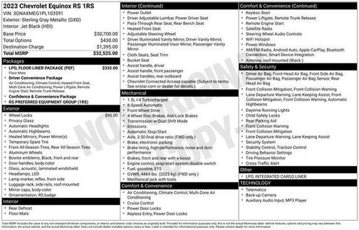 2023 Chevrolet Equinox FWD RS