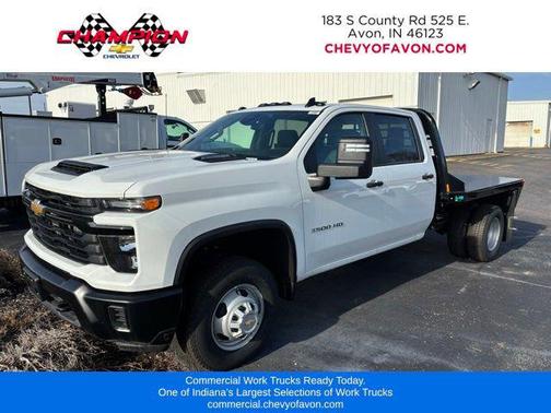 Summit White 2024 Chevrolet Silverado 3500 WT