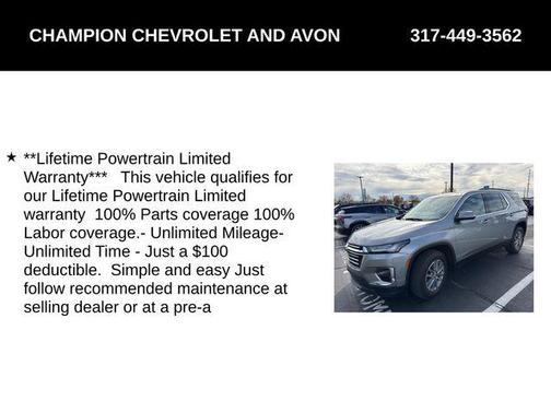 2023 Chevrolet Traverse LT Cloth