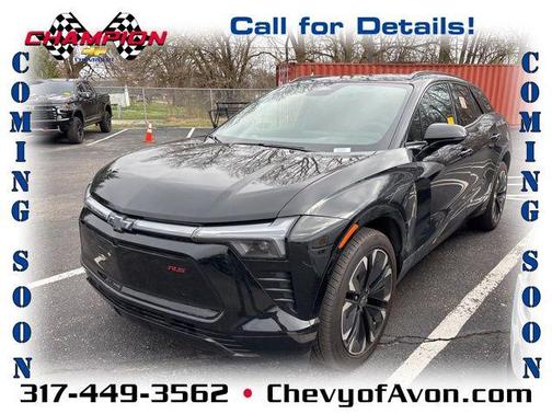 Black 2025 Chevrolet Blazer EV AWD RS