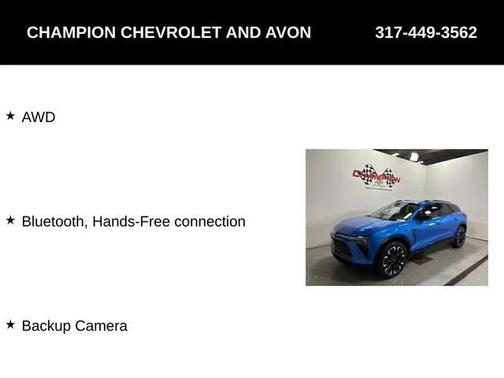 2025 Chevrolet Blazer EV eAWD RS