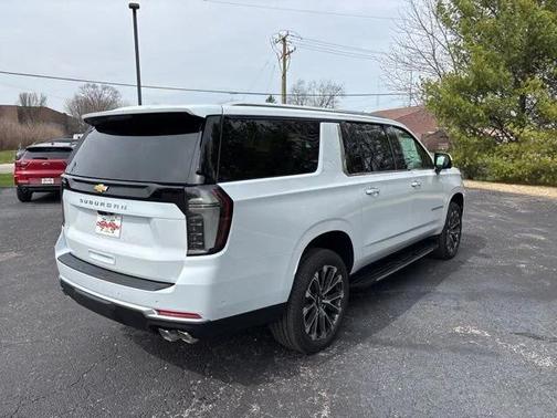 Polar White Tricoat 2026 Chevrolet Suburban High Country, 4WD