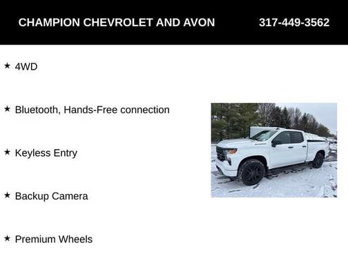 2026 Chevrolet Silverado 1500 Custom